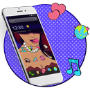 Comic Girl Wonder Theme APK