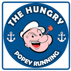 The hungry popey runner icon