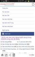 Tim Viec Nhanh - web viec lam اسکرین شاٹ 2
