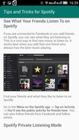 Tips & Tricks for Spotify Affiche