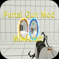 Portal Gun Mod for Minecraft Affiche