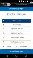 Portal Clique | App poster