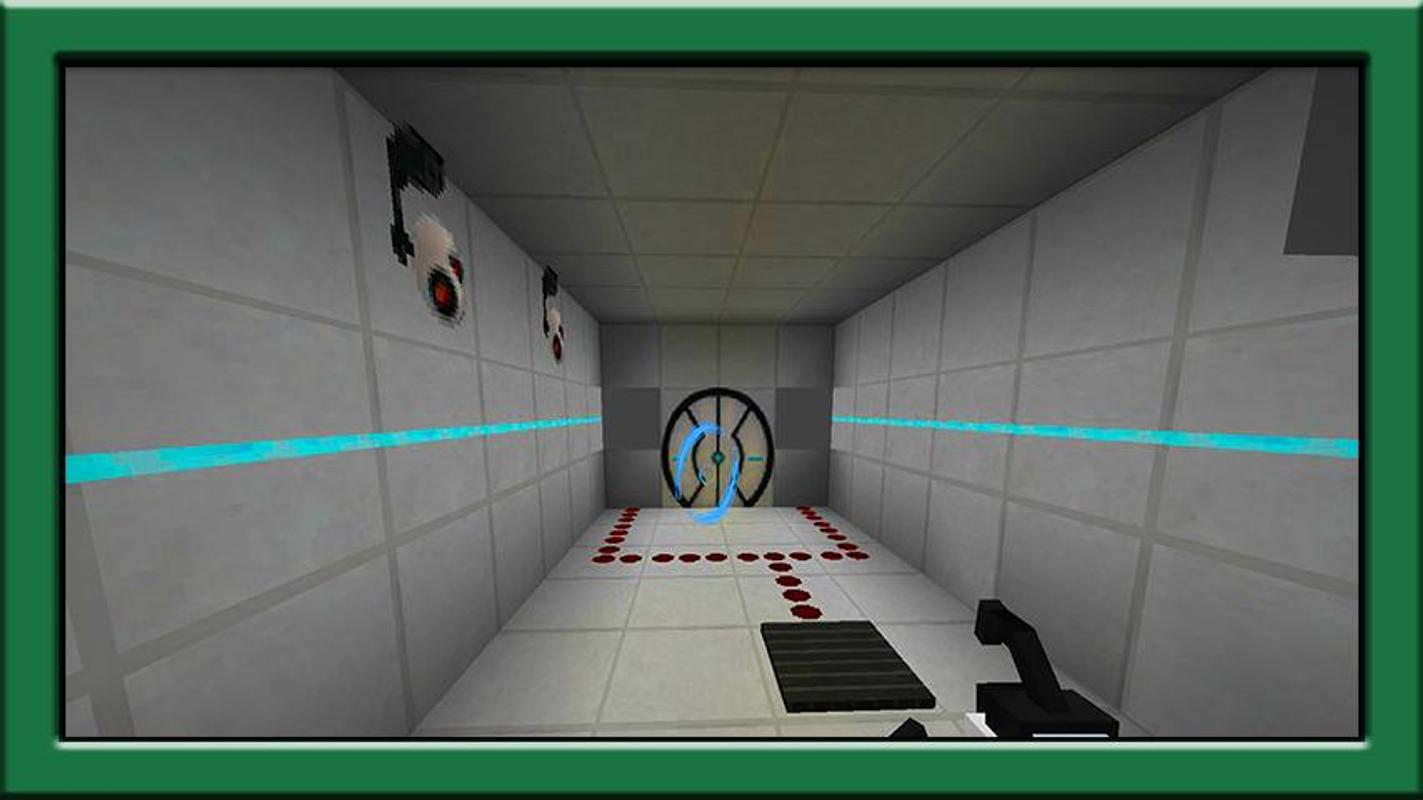 Portal 2 mod для minecraft pe фото 24