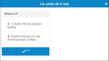 Phần mềm bán cà phê, nhà hàng screenshot 2