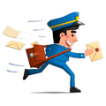 3D Postman Delivery