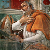 The Works of St. Augustine icône
