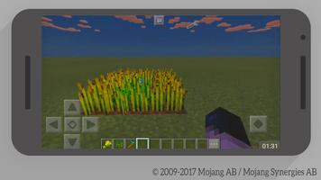 Magical Torch MCPE Mod for Crops ảnh chụp màn hình 2