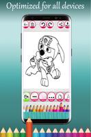 Coloring game for Paw Patrol تصوير الشاشة 3