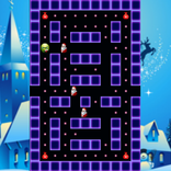 Christmas a pacman game