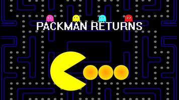 Packman Pop - Returns The Puzzle Game Affiche