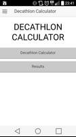 Decathlon Calculator Affiche