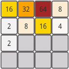 آیکون‌ 2048 puzzle game with numbers