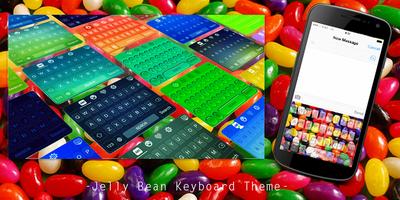 Jelly Bean Keyboard Theme Affiche