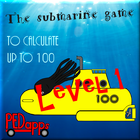 Free submarine game - Level 1 icône