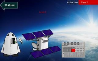 The spaceship game - Level 1 海报