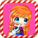 polly and mulan : princess run game APK