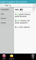 Spanish English Dictionary screenshot 3
