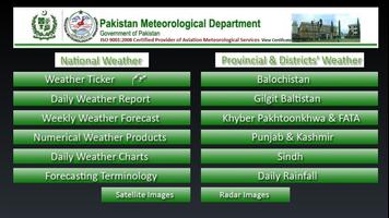 Pakistan Meteorological Department اسکرین شاٹ 1