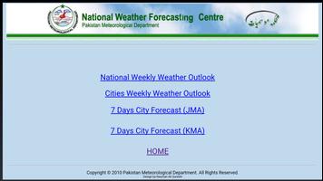 Pakistan Meteorological Department syot layar 2