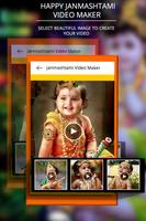 Janmashtami Video Maker - Music Slideshow Maker capture d'écran 3