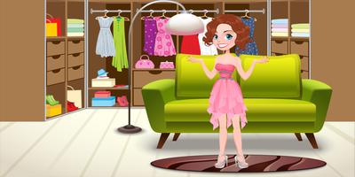 Girls Dress up Game capture d'écran 1