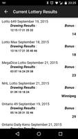 Check Canadian Lotto Winnings screenshot 1