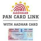 آیکون‌ Link PAN card with Aadhar card