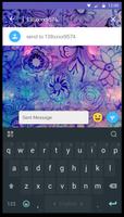 Crystal Free Emoji SMS Theme captura de pantalla 1