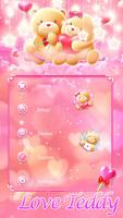 LoveTeddy  Emoji SMS Theme 截圖 1