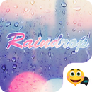Raindrop  Emoji Panda SMS Theme APK