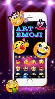 Art Free Emoji SMS Keyboard capture d'écran 2