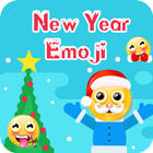 New Year SMS Emoji Keyboard ikona