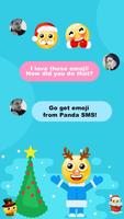 New Year SMS Emoji Keyboard Affiche