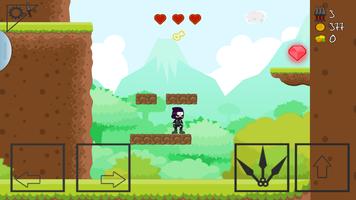 NINJA SIDE 2D : Platform Game Cartaz