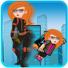 Super lady hero possible run أيقونة