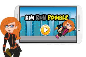 Super lady hero possible run الملصق