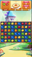 Match 3 Games - Panda Fruit Crush imagem de tela 1