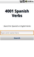 4001 Spanish Verbs پوسٹر