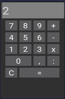 Calcolatrice تصوير الشاشة 1
