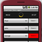 Papertape Time Logger آئیکن