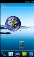 Earth Clock Widget پوسٹر