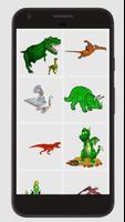 Animated Dinosaur Gif Camera imagem de tela 1