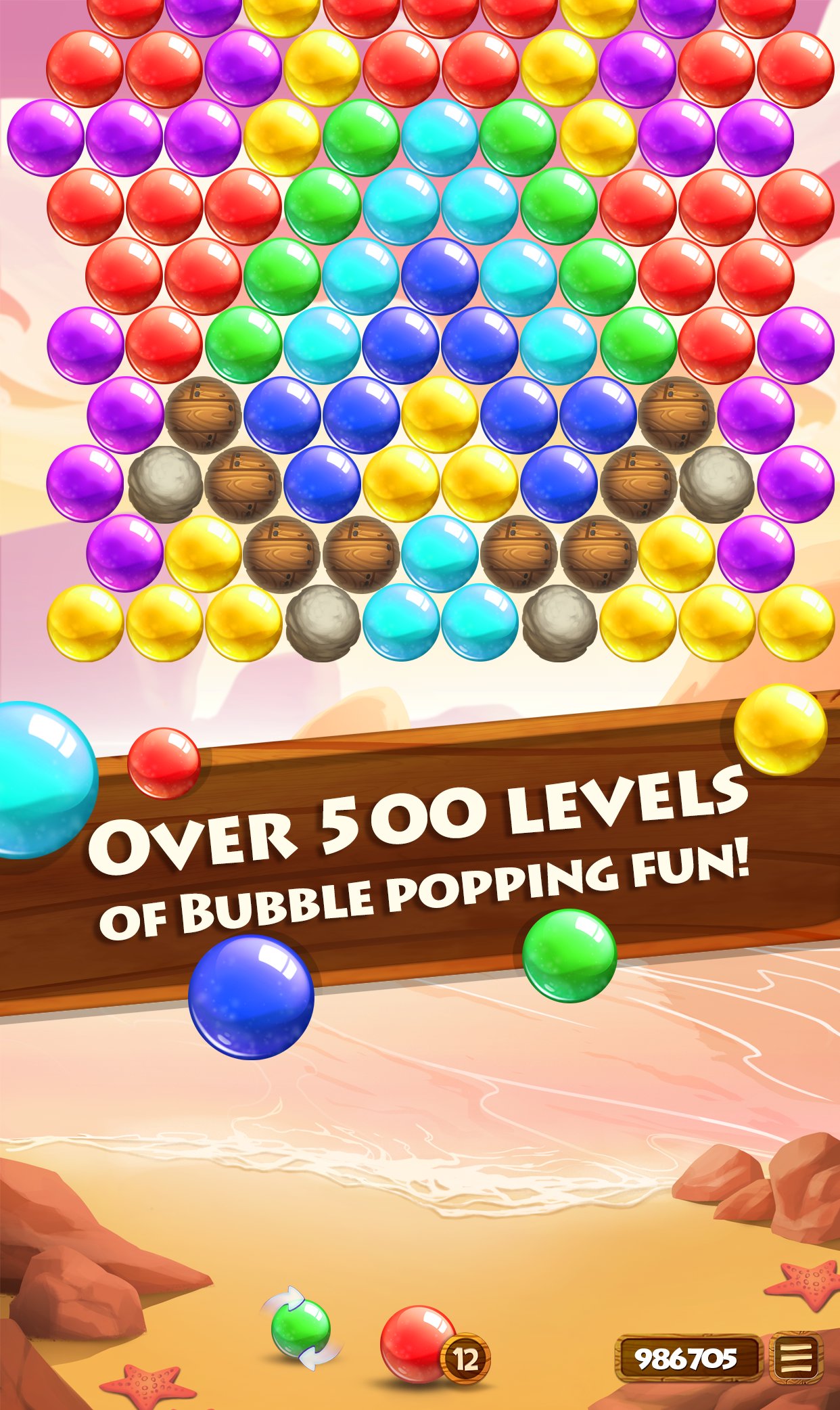 Download do APK de Paradise Pop Bubble Shooter para Android