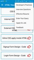 HTML Viewer, HTML5, CSS, Examples स्क्रीनशॉट 3