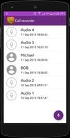 Call and voice recorder Affiche