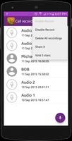 Call and voice recorder capture d'écran 2