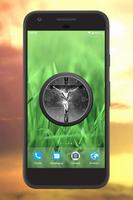 Cross Clock Live Wallpaper screenshot 1