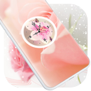 Flowers Clock Live Wallpaper APK