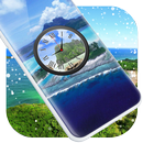 Island Clock Live Wallpaper APK