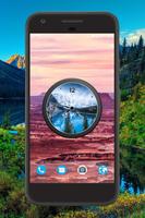 Lake Clock Live Wallpaper スクリーンショット 3